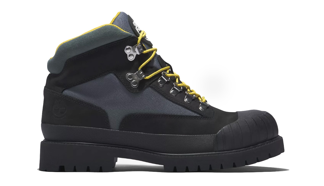 Levně Timberland Heritage Rubber-Toe Hiking Boot - Pánské - Tenisky Timberland - Černé - A5QCZ-001