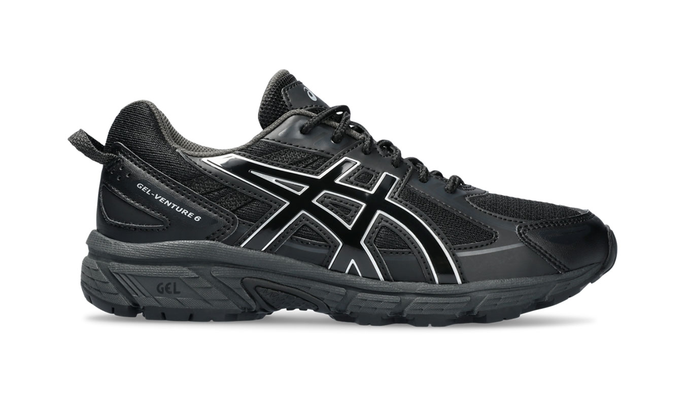 Levně Asics GEL-VENTURE 6 GS 3.5 - Unisex - Tenisky Asics - Černé - 1204A162-001