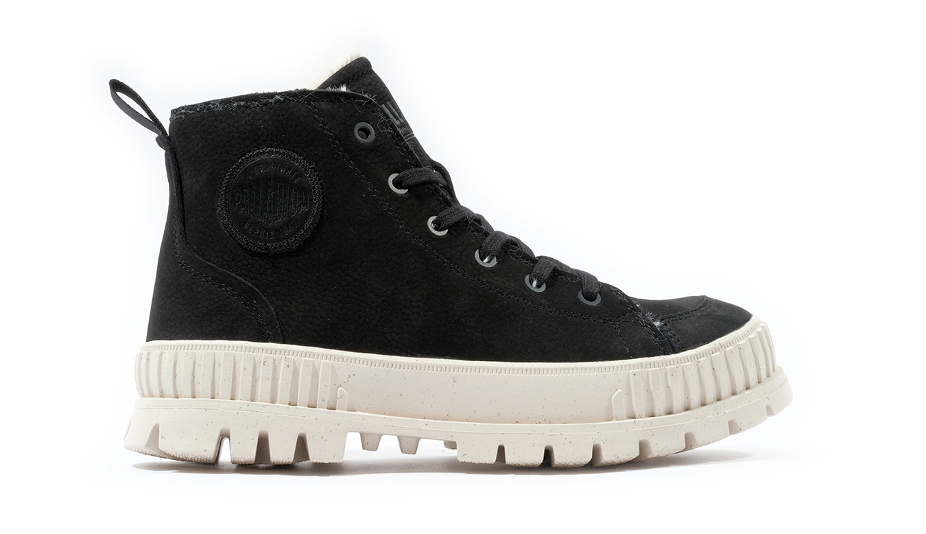 Palladium Pallashock Zip Warm - Pánské - Tenisky Palladium - Černé - 74353-008-M - Velikost: 41