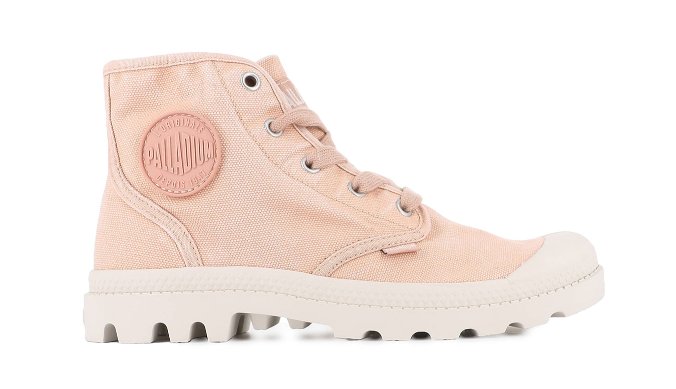 Palladium Pampa Hi Rose Stone W - Dámské - Tenisky Palladium - Růžové - 92352-664-M - Velikost: 37