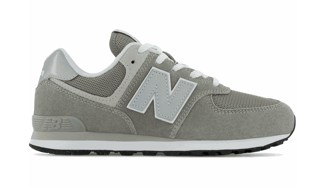 New Balance GC574EVG Junior - Dámské - Tenisky New Balance - Šedé - GC574EVG - Velikost: 38