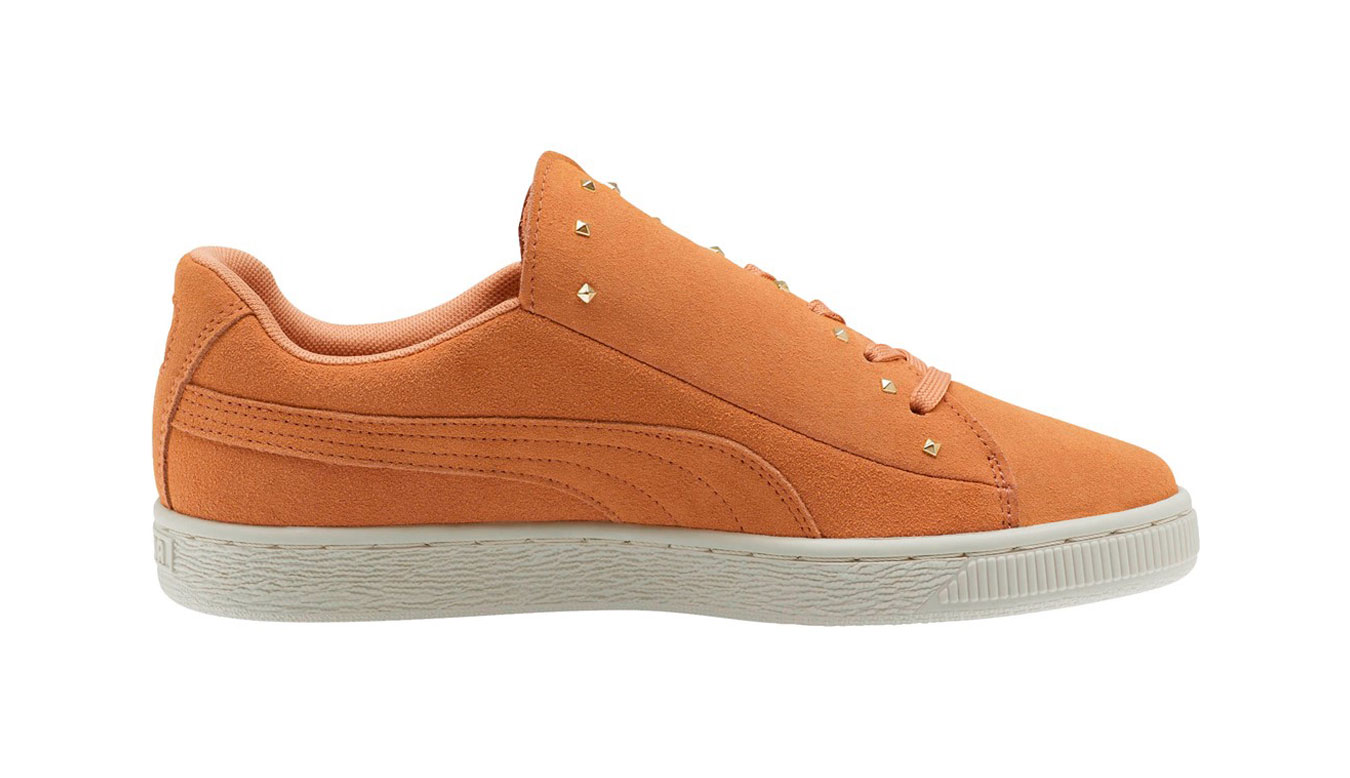 Puma Suede Crush Studs - Dámské - Tenisky Puma - Oranžové - 369688_01 - Velikost: 36