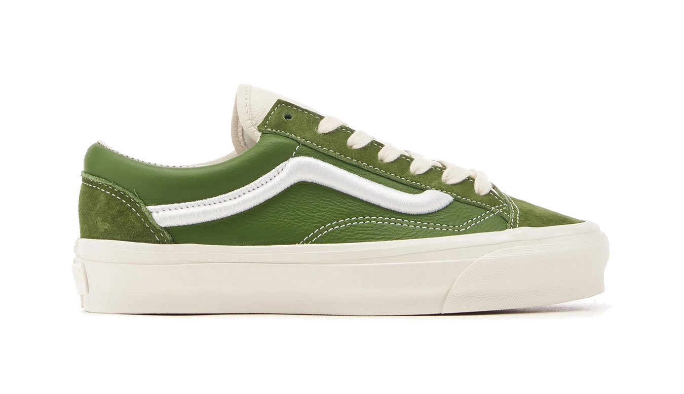 Vans Old Skool 36 LX Pig Milan Pesto - Pánské - Tenisky Vans - Zelené - VN000CR3CIB - Velikost: 46