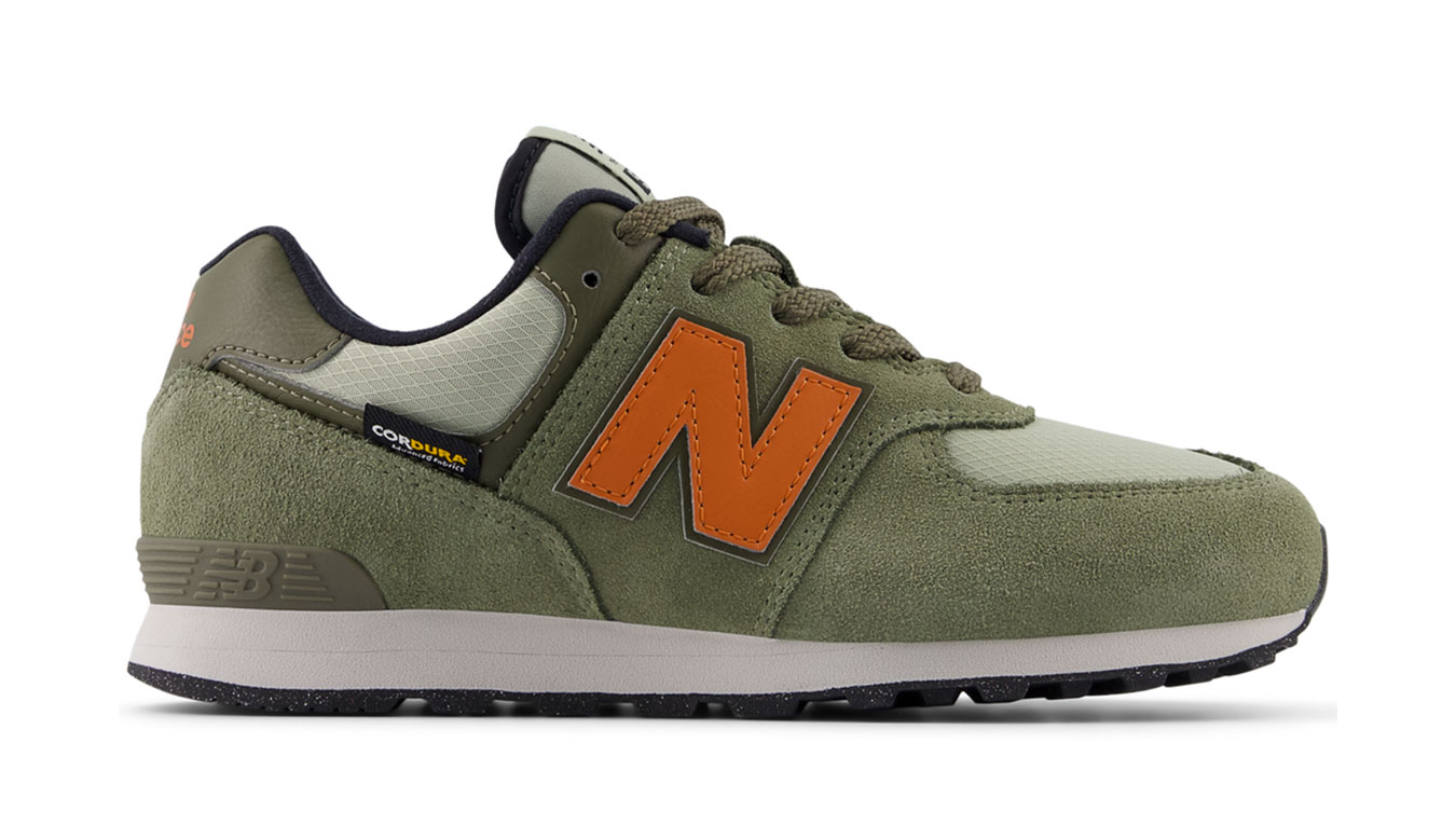 New Balance GC574SOF Junior - Dětské - Tenisky New Balance - Zelené - GC574SOF - Velikost: 36 2/3