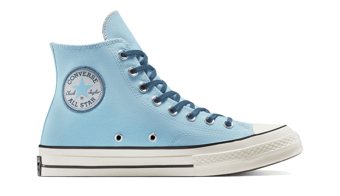 Converse Chuck 70 Houndstooth Lining 4.5 - Unisex - Tenisky Converse - Modré - A13289C - Velikost: 38