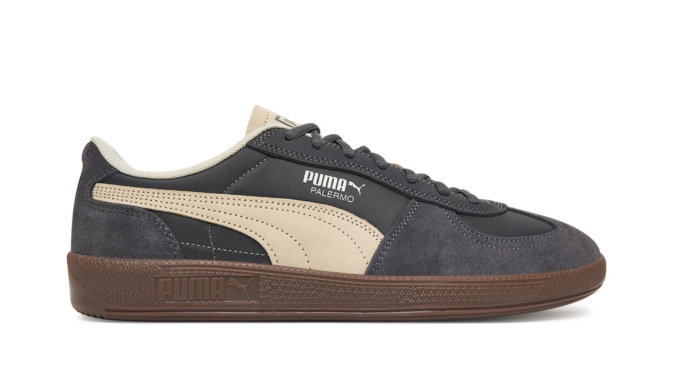 Puma Palermo Pop 5 - Unisex - Tenisky Puma - Šedé - 403257-03 - Velikost: 39