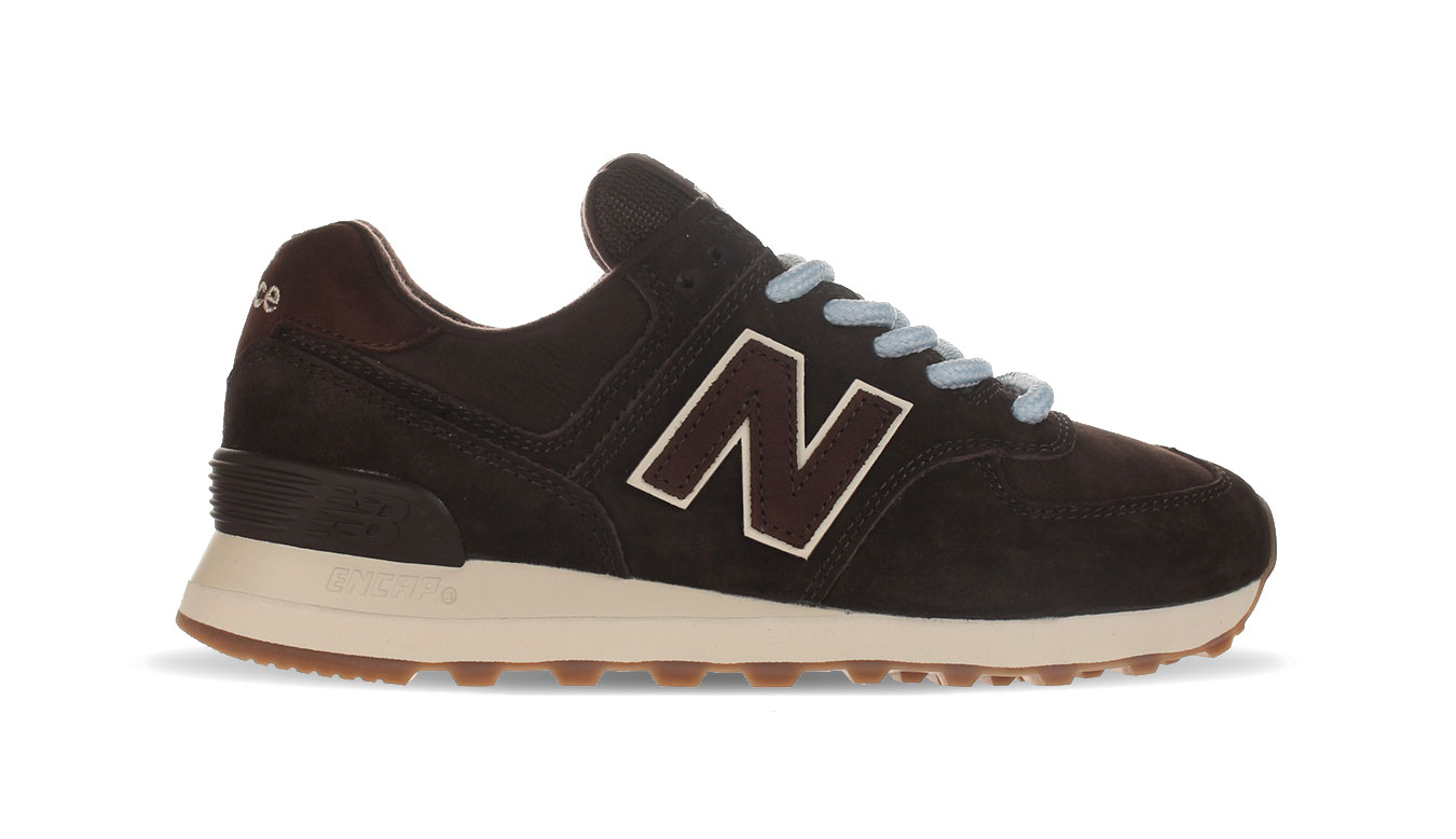 New Balance W57474P 4.5 - Dámské - Tenisky New Balance - Hnědé - W57474P - Velikost: 41.5