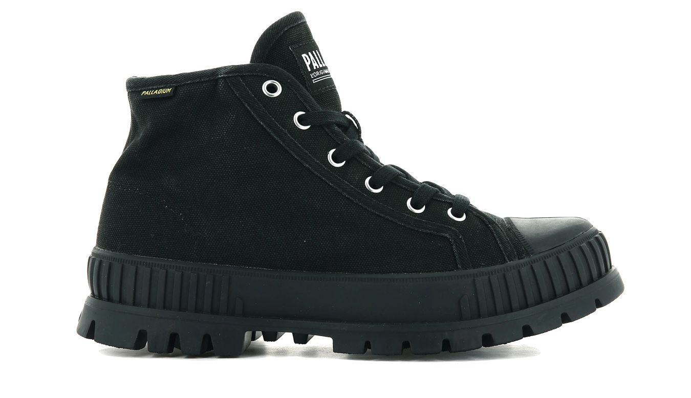 Palladium Pallashock Mid Og - Pánské - Tenisky Palladium - Černé - 76681-008-M - Velikost: 37