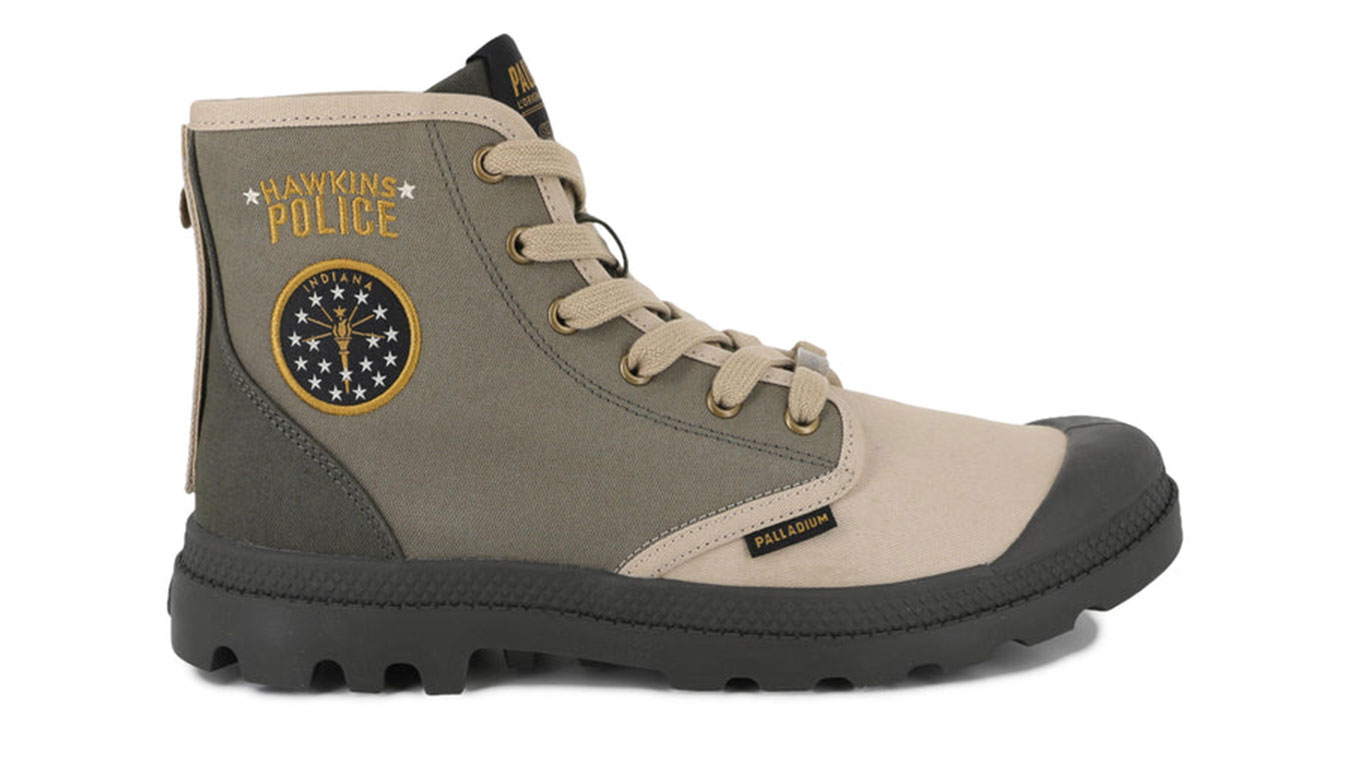 Palladium Pampa Hawkins Police - Pánské - Tenisky Palladium - Zelené - 04624-308-M - Velikost: 41