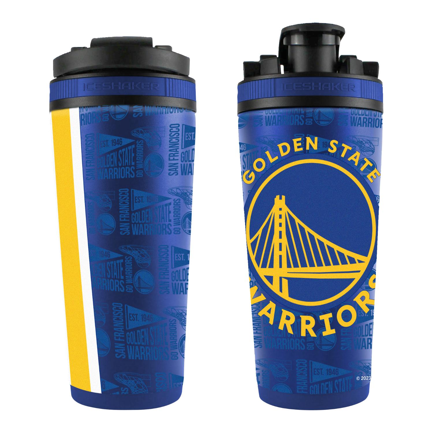 Levně WinCraft NBA Golden State Warriors Stainless Steel Ice Shaker - Unisex - Láhev WinCraft - Modré - 1322023