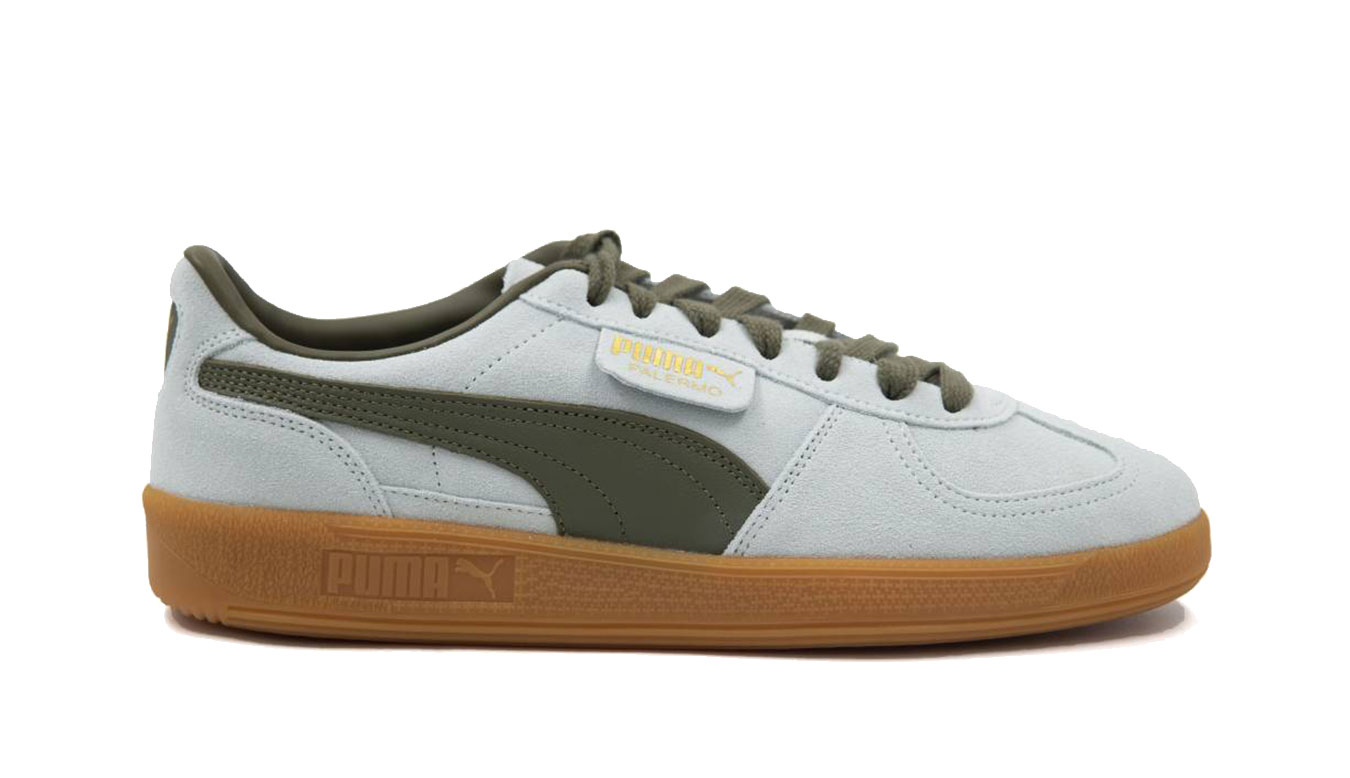 Puma Palermo - Unisex - Tenisky Puma - Modré - 396463-51 - Velikost: 38