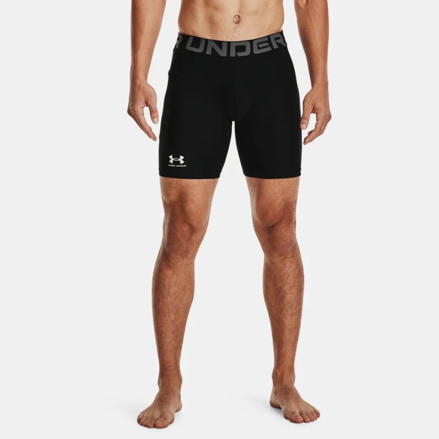 Levně Under Armour HG Armour Shorts Black - Pánské - Kompresní šortky Under Armour - Černé - 1361596-001