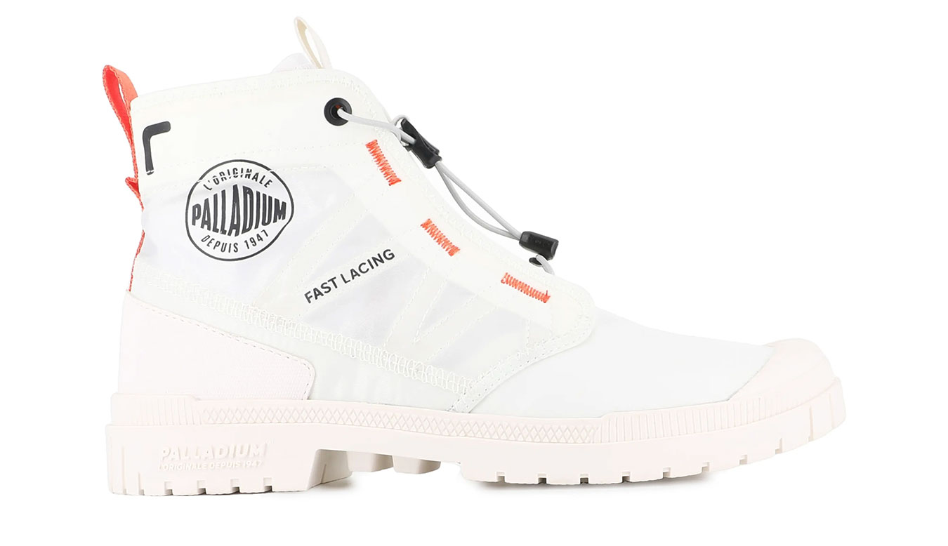 Palladium SP20 Travel Hi Star White M - Unisex - Tenisky Palladium - Bílé - 74476-116-M - Velikost: 39
