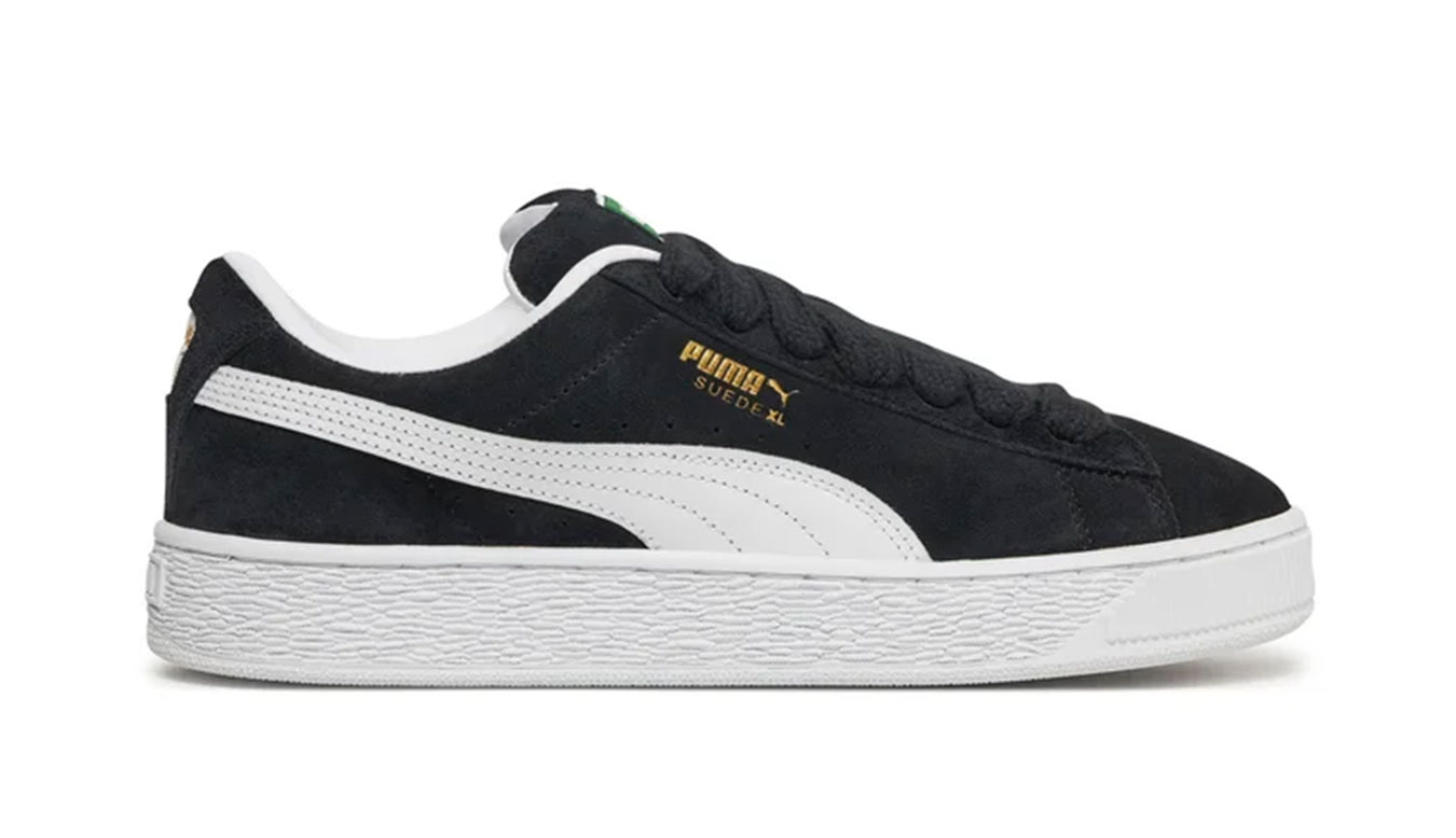 Puma Suede XL - Pánské - Tenisky Puma - Černé - 395205-02 - Velikost: 42.5