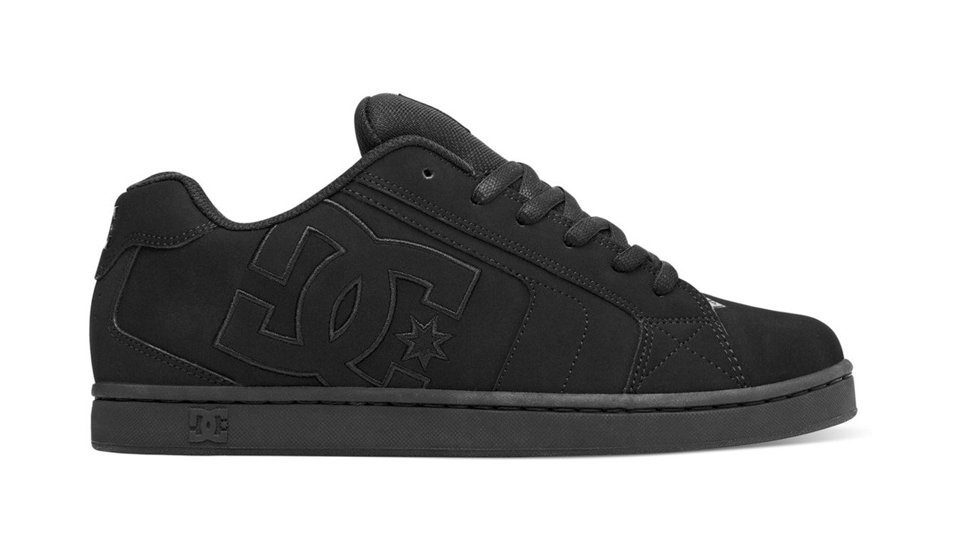 DC Shoes NET Black - Pánské - Tenisky DC Shoes - Černé - 302361-3BK - Velikost: 42.5