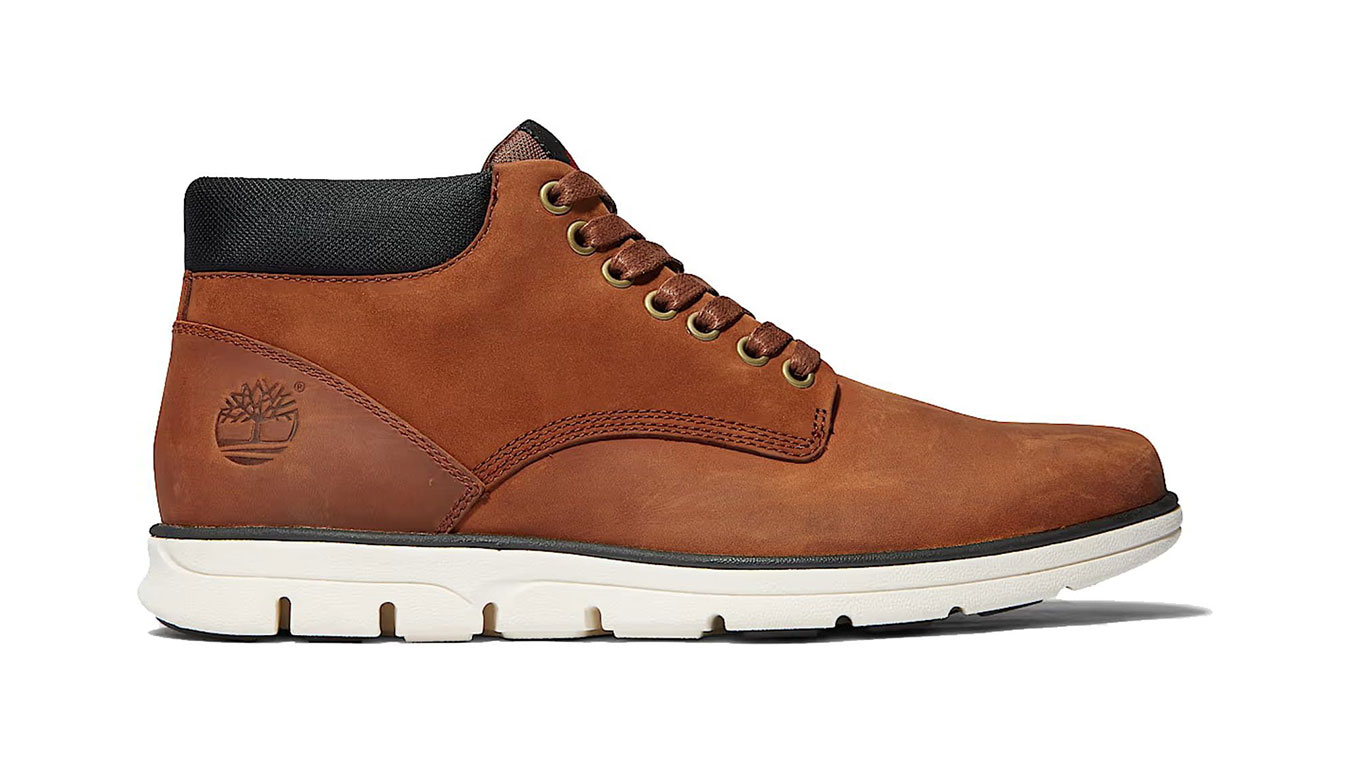 Timberland Bradstreet Chukka Leather - Pánské - Tenisky Timberland - Hnědé - A13EE-BRN - Velikost: 43