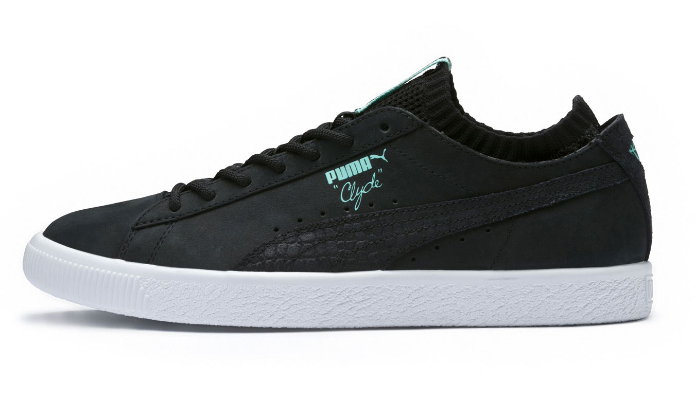 Puma x Diamond Clyde Sock Lo - Dámské - Tenisky Puma - Černé - 36565301 - Velikost: 37 1/2