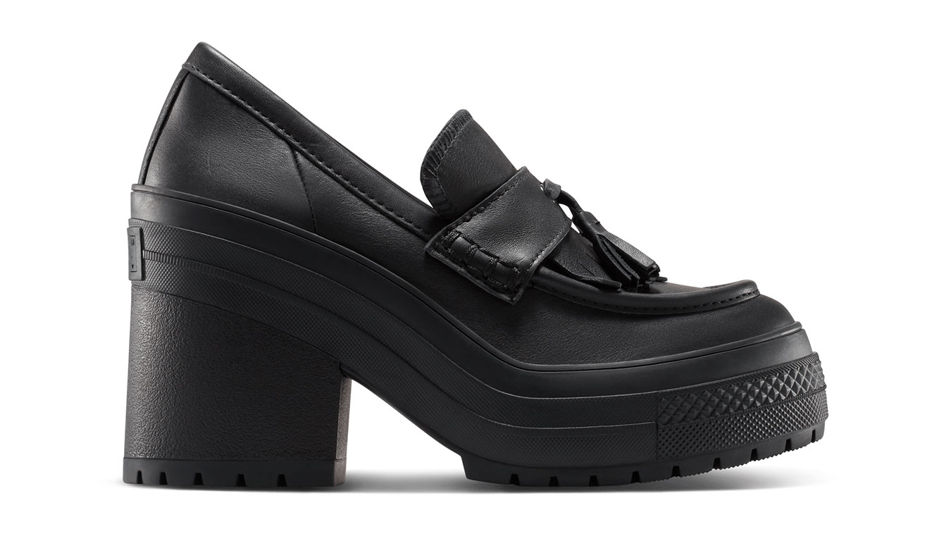 Levně Converse Chuck 70 De Luxe Heel Loafer - Unisex - Tenisky Converse - Černé - A14714C