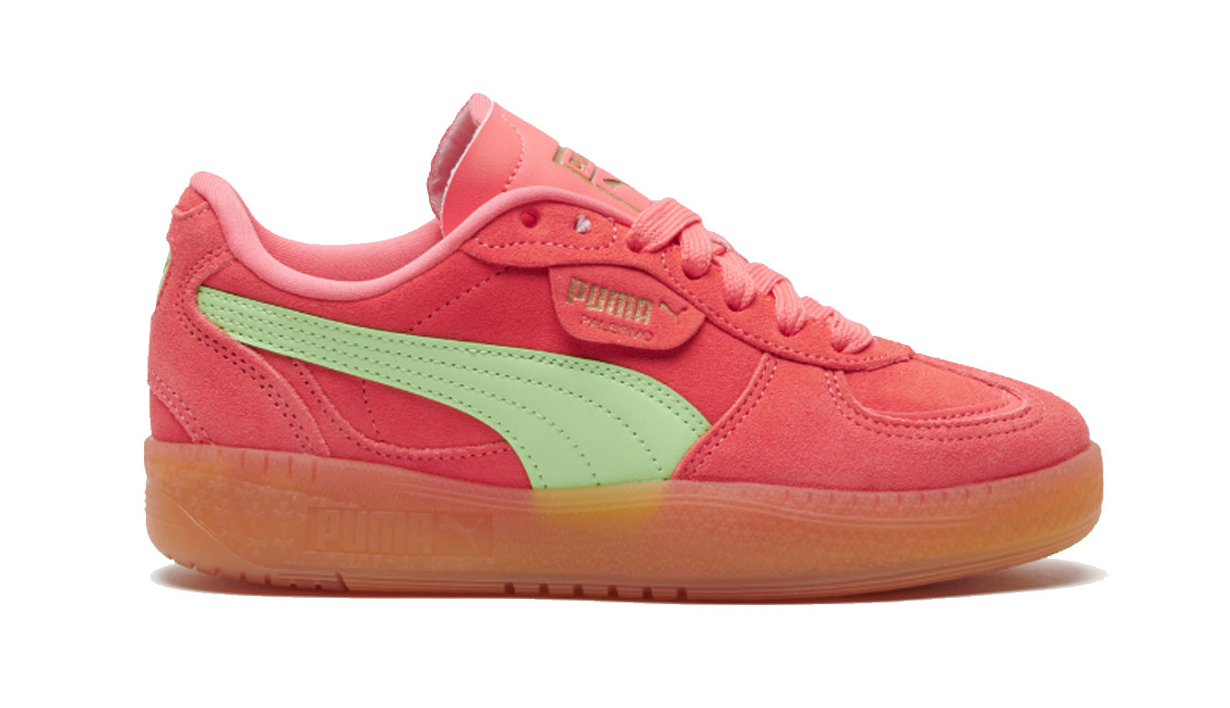 Puma Palermo Moda Xtra Gum W - Dámské - Tenisky Puma - Červené - 400323-05 - Velikost: 37