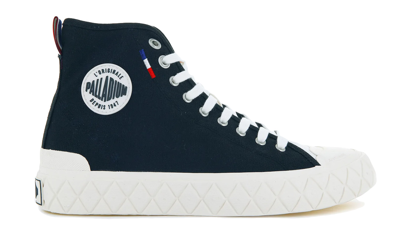 Palladium Palla Ace Canvas Mid - Pánské - Tenisky Palladium - Černé - 77015-030-M - Velikost: 39