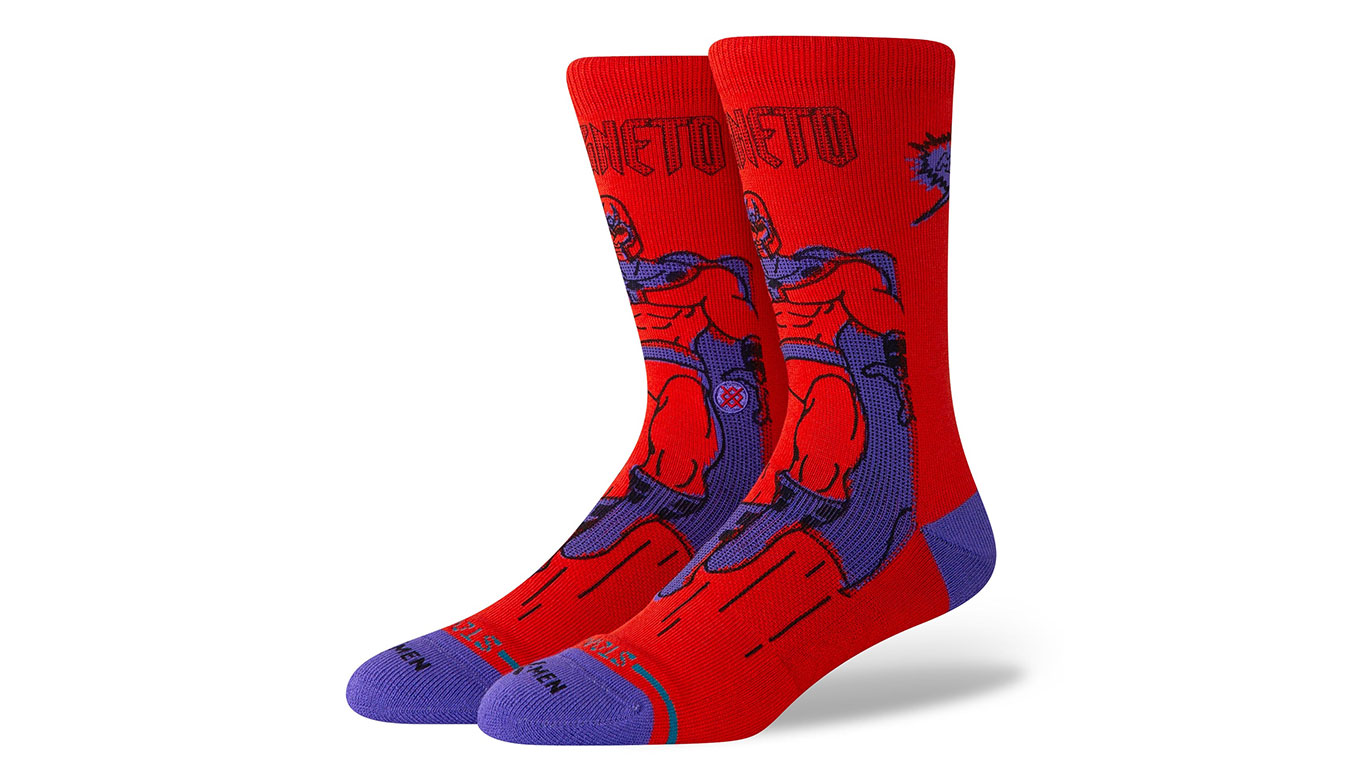Stance Magneto Crew 5,5-8-(M) - Unisex - Ponožky Stance - Červené - A555C25MAG-RED - Velikost: 43