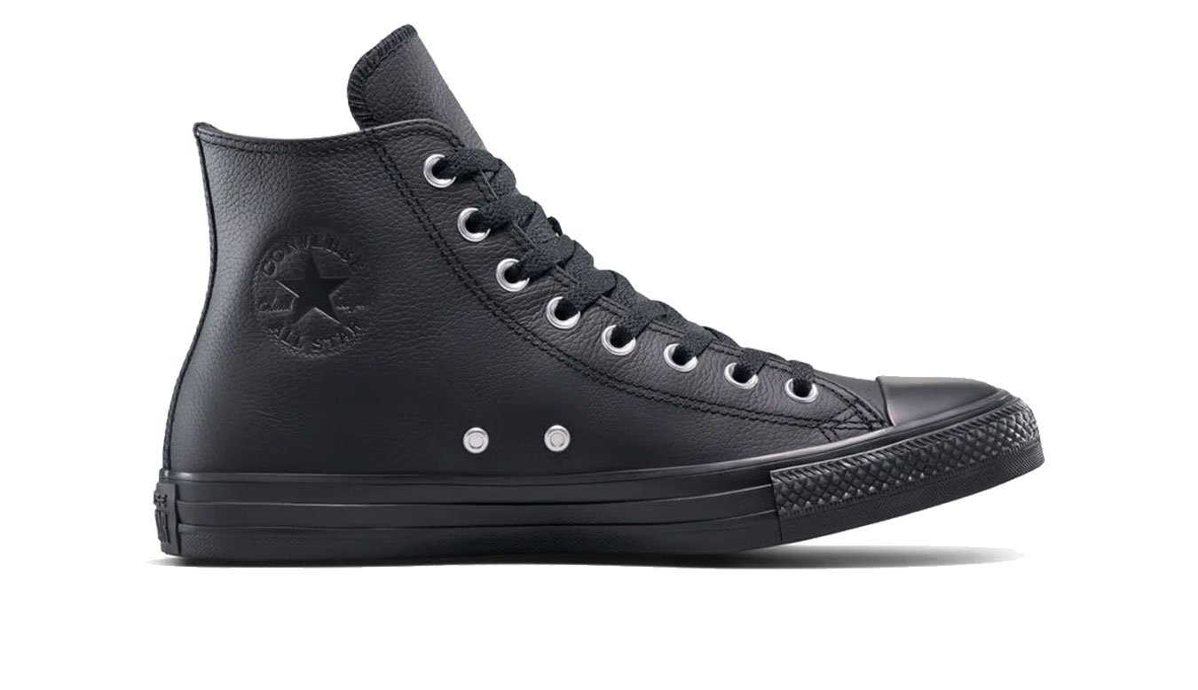 Converse Chuck Taylor All Star Leather - Pánské - Tenisky Converse - Černé - A17637C - Velikost: 41