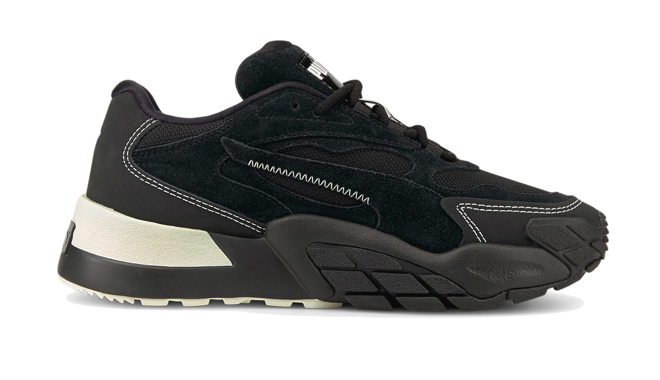 Puma Hedra Mono Trainers - Dámské - Tenisky Puma - Černé - 381617_02 - Velikost: 38