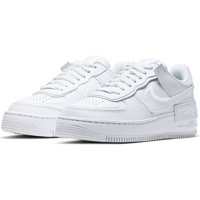 Nike Air Force 1 Shadow "Triple White" Wmns - Dámské - Tenisky Nike - Bílé - CI0919-100 - Velikost: 39