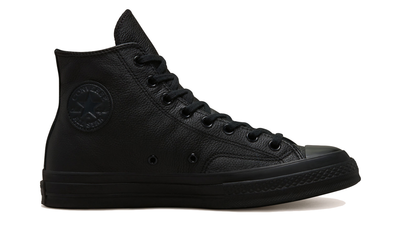 Converse Chuck 70 Tonal Leather - Pánské - Tenisky Converse - Černé - A00732C - Velikost: 36