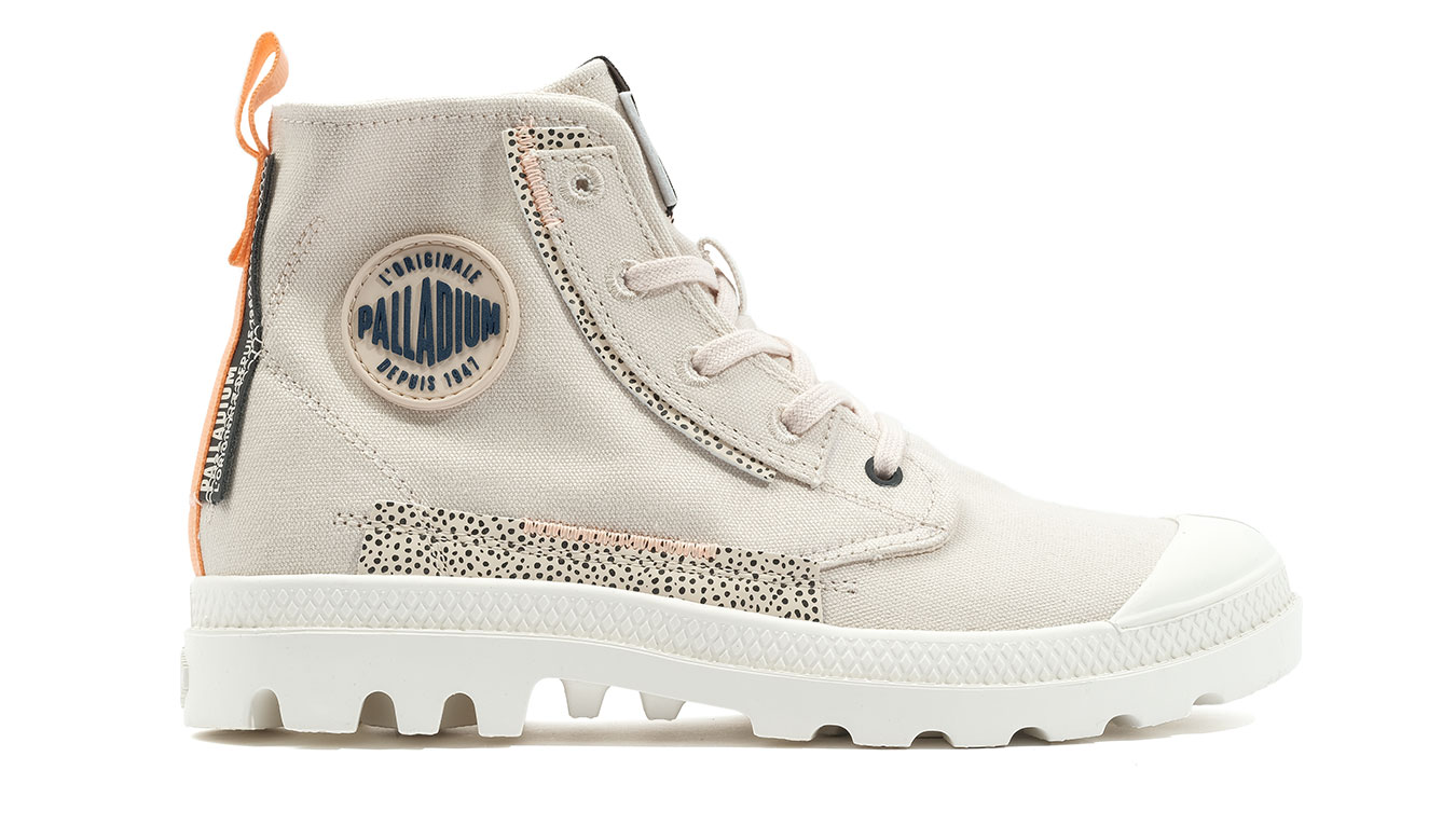 Palladium Pampa Underlayer Sand - Dámské - Tenisky Palladium - Hnědé - 99183-297-M - Velikost: 41.5
