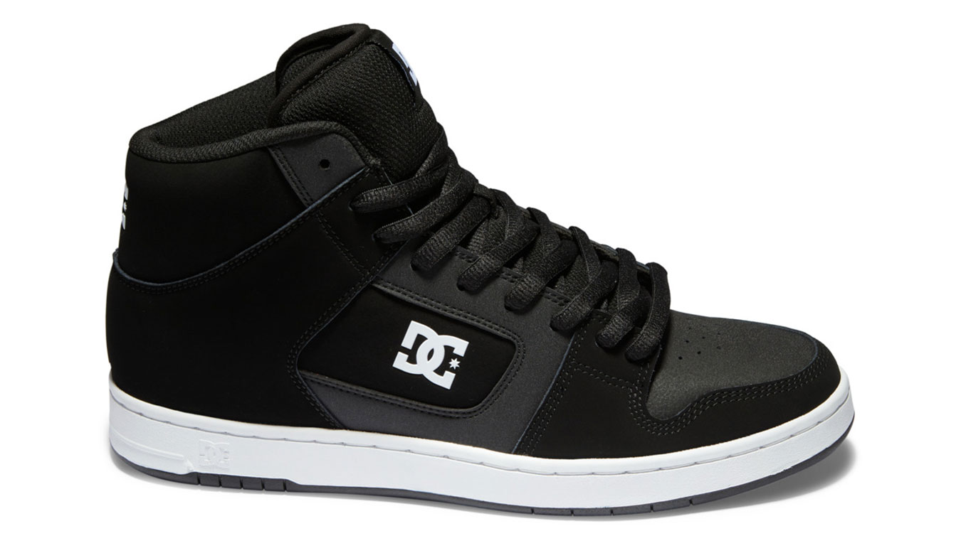 DC Shoes Manteca 4 High - Pánské - Tenisky DC Shoes - Černé - ADYS100743-BKW - Velikost: 42