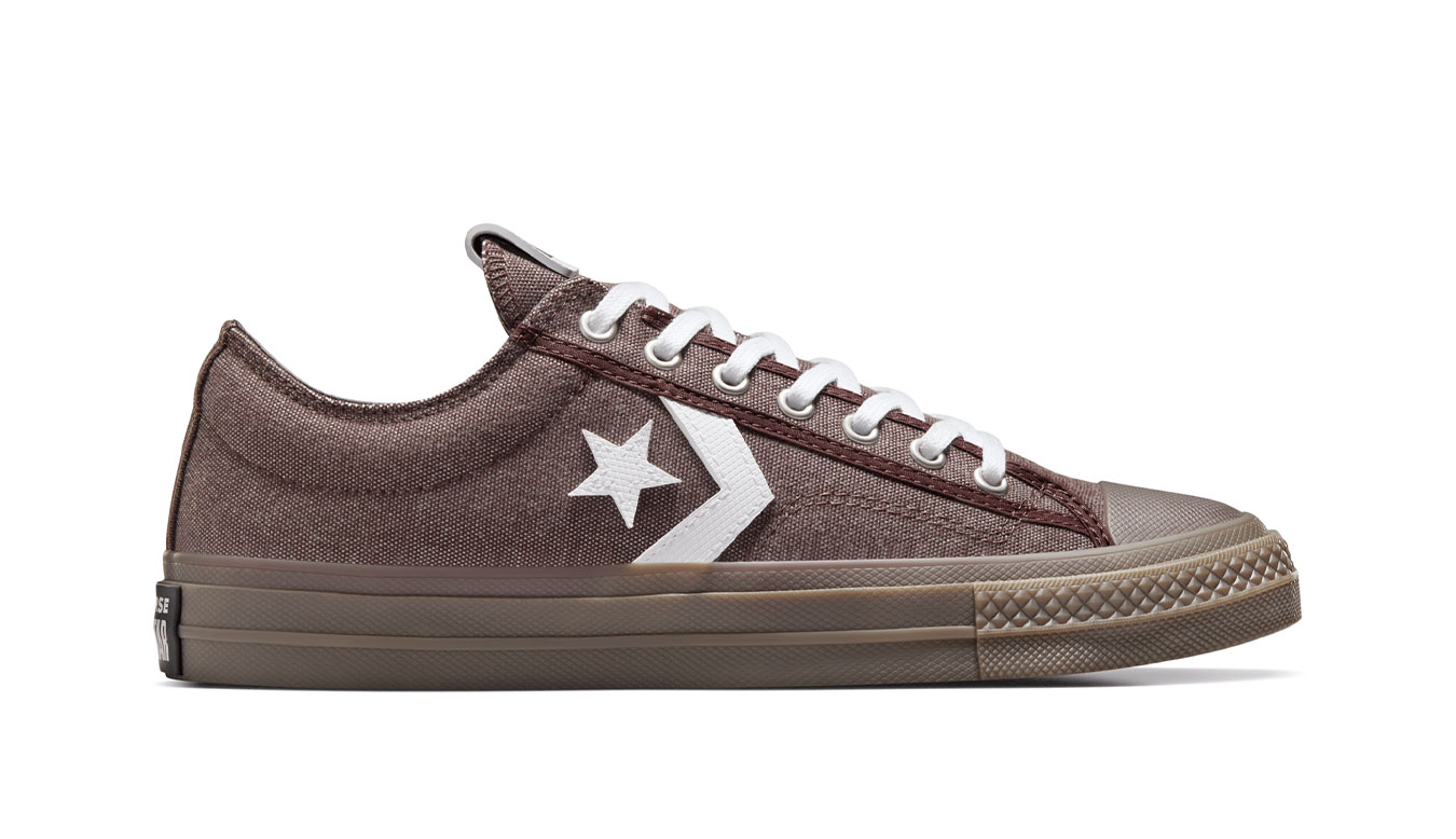 Converse Star Player 76 - Unisex - Tenisky Converse - Hnědé - A12713C - Velikost: 42.5