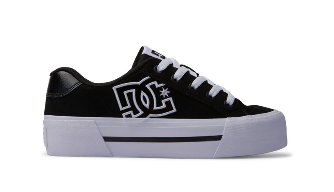 Levně DC Shoes Chelsea Platform - Dámské - Tenisky DC Shoes - Černé - ADJS300310-BKW