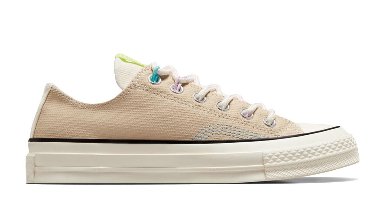 Levně Converse Chuck 70 Cotton Plaid - Dámské - Tenisky Converse - Hnědé - A07598C