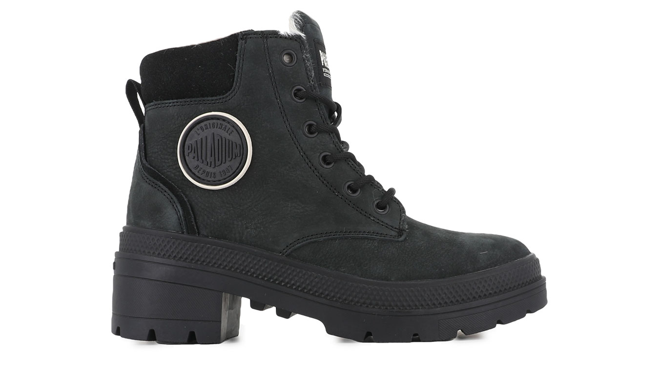 Palladium Pallarise NBK WL W 4 - Dámské - Tenisky Palladium - Černé - 99527-008-M - Velikost: 39