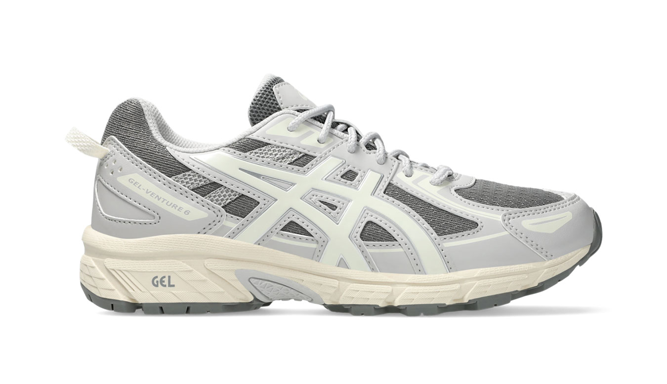 Levně Asics GEL-VENTURE 6 GS 3.5 - Unisex - Tenisky Asics - Šedé - 1204A162-021