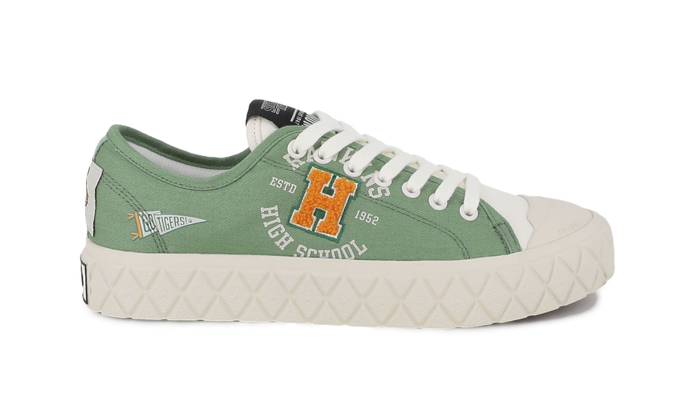 Palladium Palla Ace Tigers - Pánské - Tenisky Palladium - Zelené - 04630-305-M - Velikost: 43