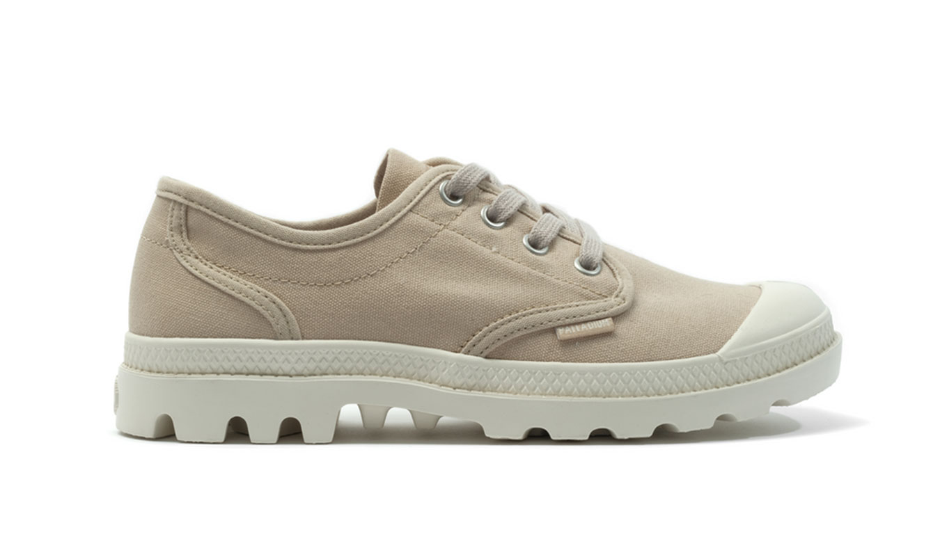 Levně Palladium Pampa Oxford 4.5 - Dámské - Tenisky Palladium - Šedé - 92351-298-M