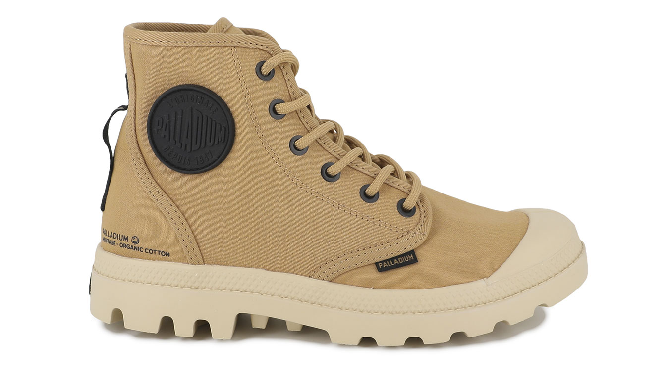 Palladium Pampa HI HTG Supply 7 - Pánské - Tenisky Palladium - Hnědé - 77356-209-M - Velikost: 46