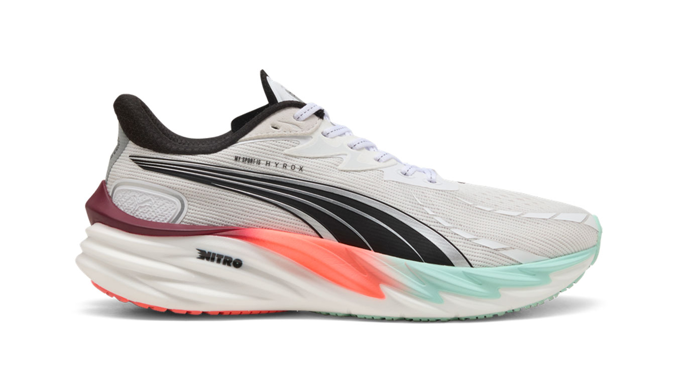 Levně Puma Velocity NITRO 4 HYROX 8 - Pánské - Tenisky Puma - Bílé - 311911-01