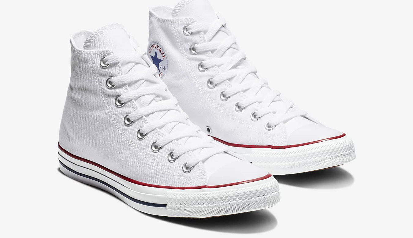 Levně Converse Chuck Taylor All Star Hi White - Unisex - Tenisky Converse - Bílé - M7650C