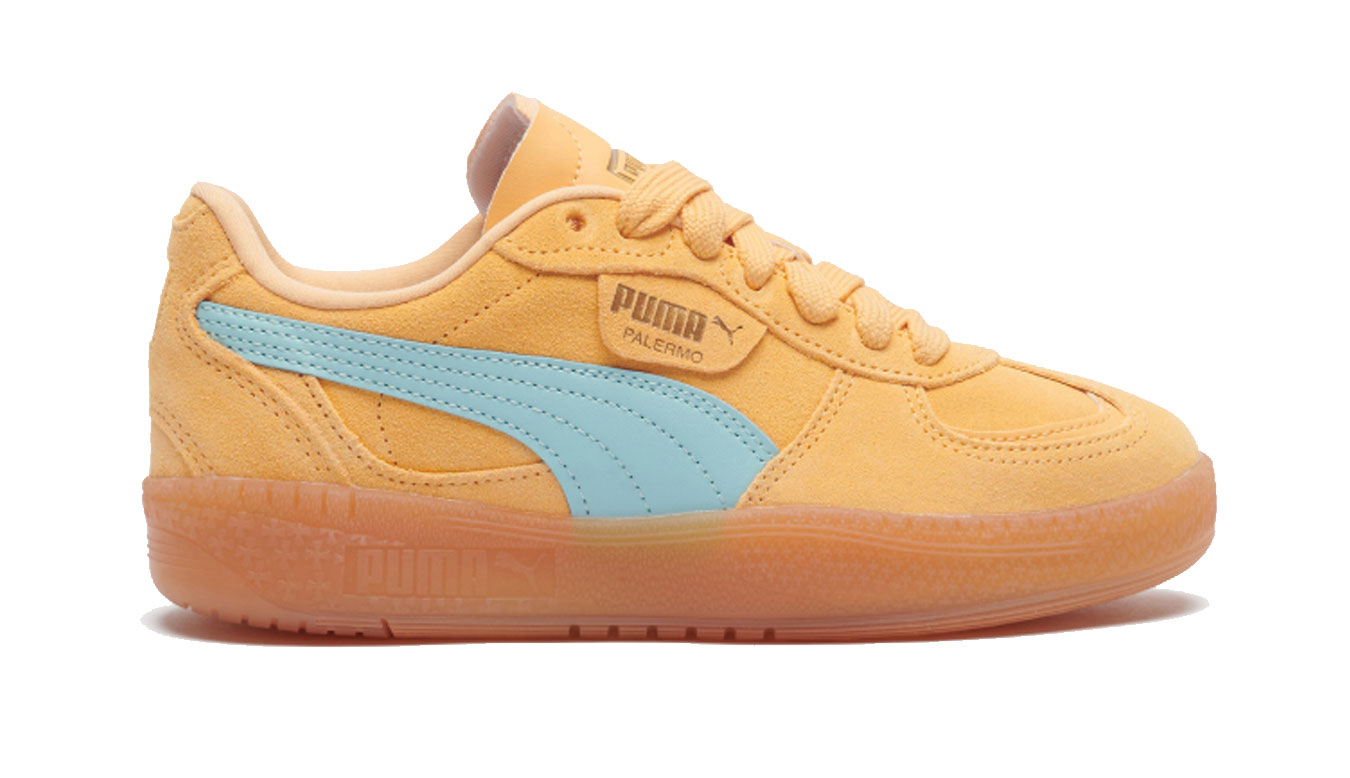 Puma Palermo Moda Xtra Gum W - Dámské - Tenisky Puma - Oranžové - 400323-06 - Velikost: 37 1/2