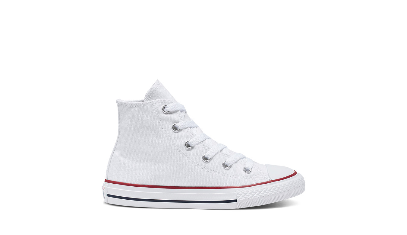 Converse Chuck Taylor All Star Kids - Dětské - Tenisky Converse - Bílé - 3J253C - Velikost: 28