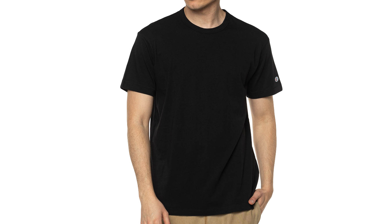 Champion Crewneck T-Shirt - Pánské - Triko Champion - Černé - 217666-KK001 - Velikost: M