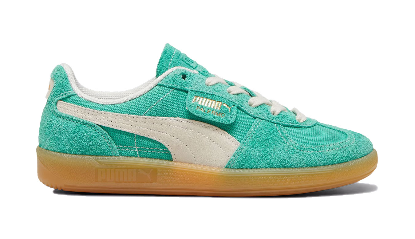 Puma Palermo Vintage - Pánské - Tenisky Puma - Zelené - 396841-05 - Velikost: 40