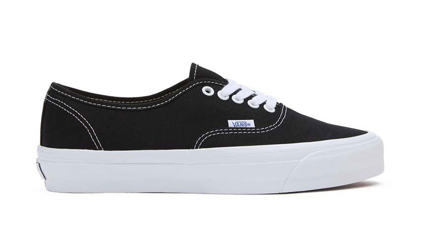 Vans Premium Authentic Reissue 44 LX Black White - Pánské - Tenisky Vans - Černé - VN000CQABA2 - Velikost: 40.5
