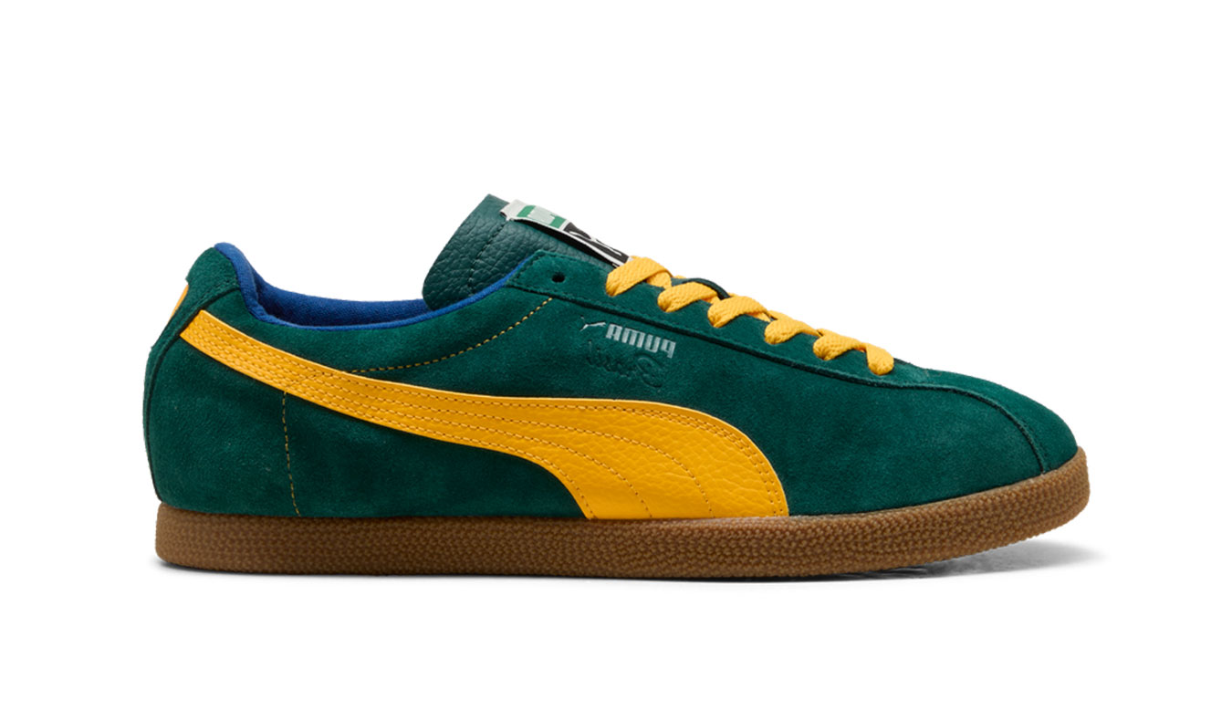 Puma Brasil LTH - Unisex - Tenisky Puma - Zelené - 403246-01 - Velikost: 44