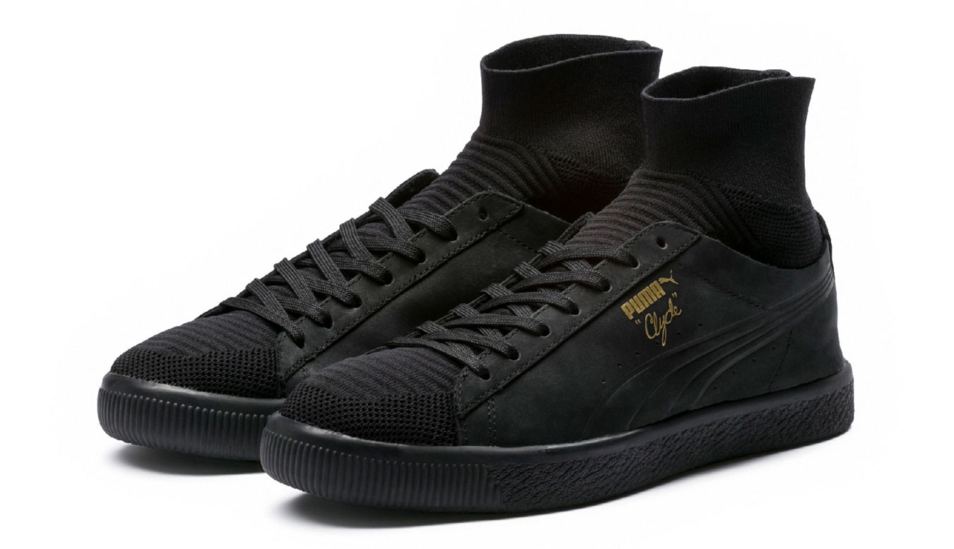 Puma Clyde Sock SELECT Puma Black-P - Unisex - Tenisky Puma - Černé - 36457302 - Velikost: 37