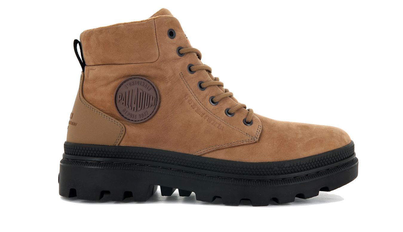 Palladium Pallatrooper SC WP - Pánské - Tenisky Palladium - Hnědé - 77198-257-M - Velikost: 44