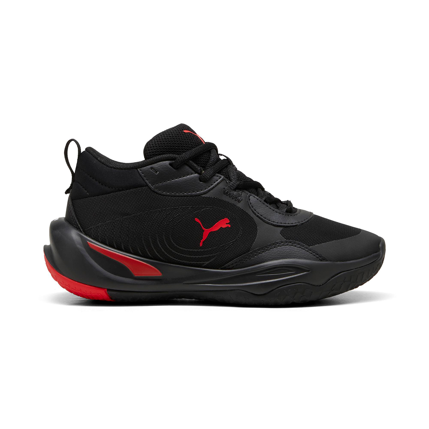 Puma Playmaker Pro JR "Black For All Time Red" - Dětské - Tenisky Puma - Černé - 310370-04 - Velikost: 38